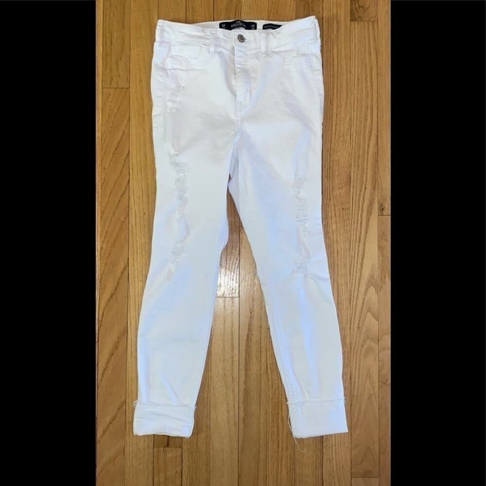 HOLLISTER WOMENS SUPER SKINNY CROP SIZE 5R